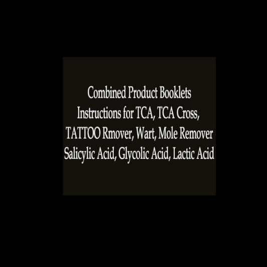 Complete Combined Peel Instruction Booklet