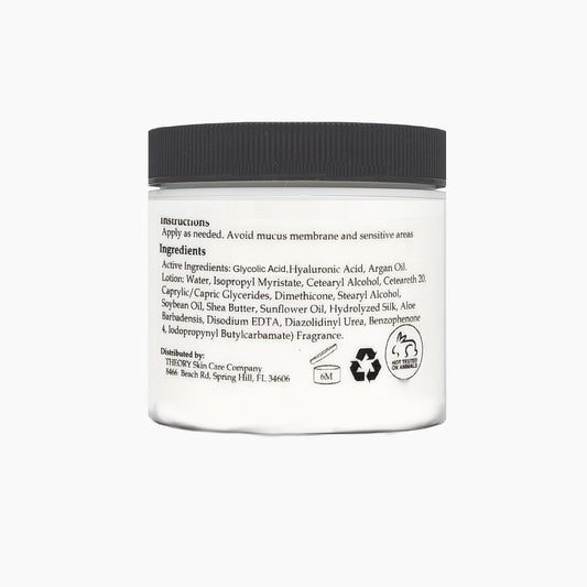 Exfoliating Lotion, with Hyaluronic Acid and Argan Oil