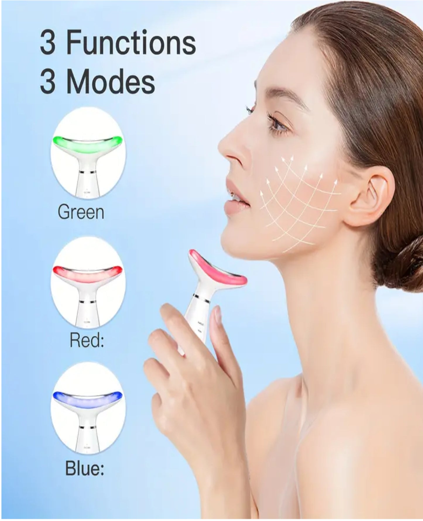 Face and Neck Rejuvenation Wand Tool