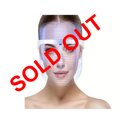 LED Light Mask, Anti Aging | 7-Color LED Facial Mask |  Compact & Portable Skin Care Tool