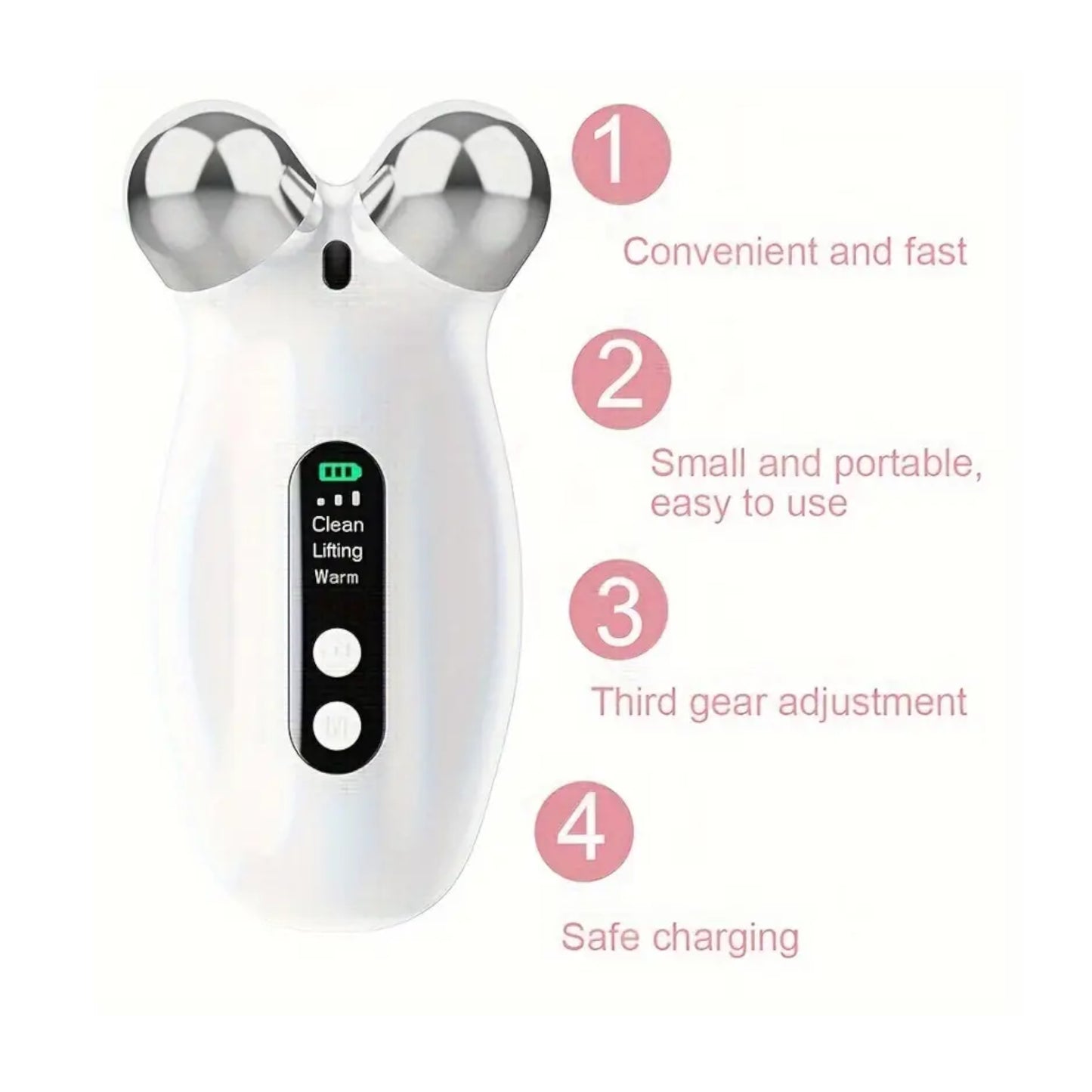 Neck and Face Massage Tool | 3 In 1 Facial Massager | Skin Tightening Massager