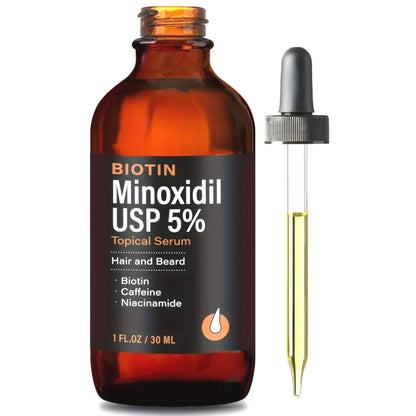 Minoxidil Hair Growth Oil-Biotin & 5% Minoxidil Treatment