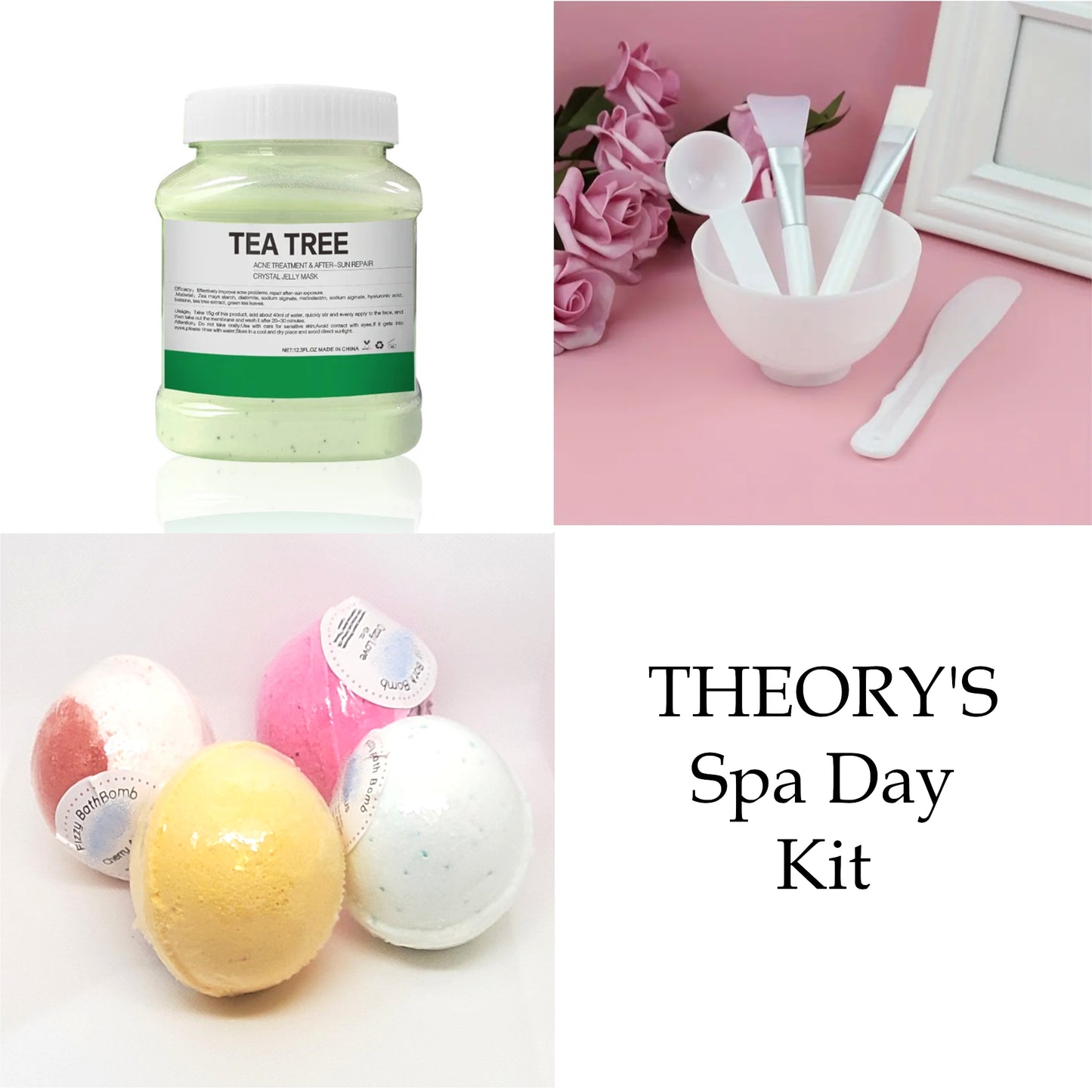 Spa Day Kit | Experience Pure Pleasure | Endulge in a Day Of Beauty | Tea Tree