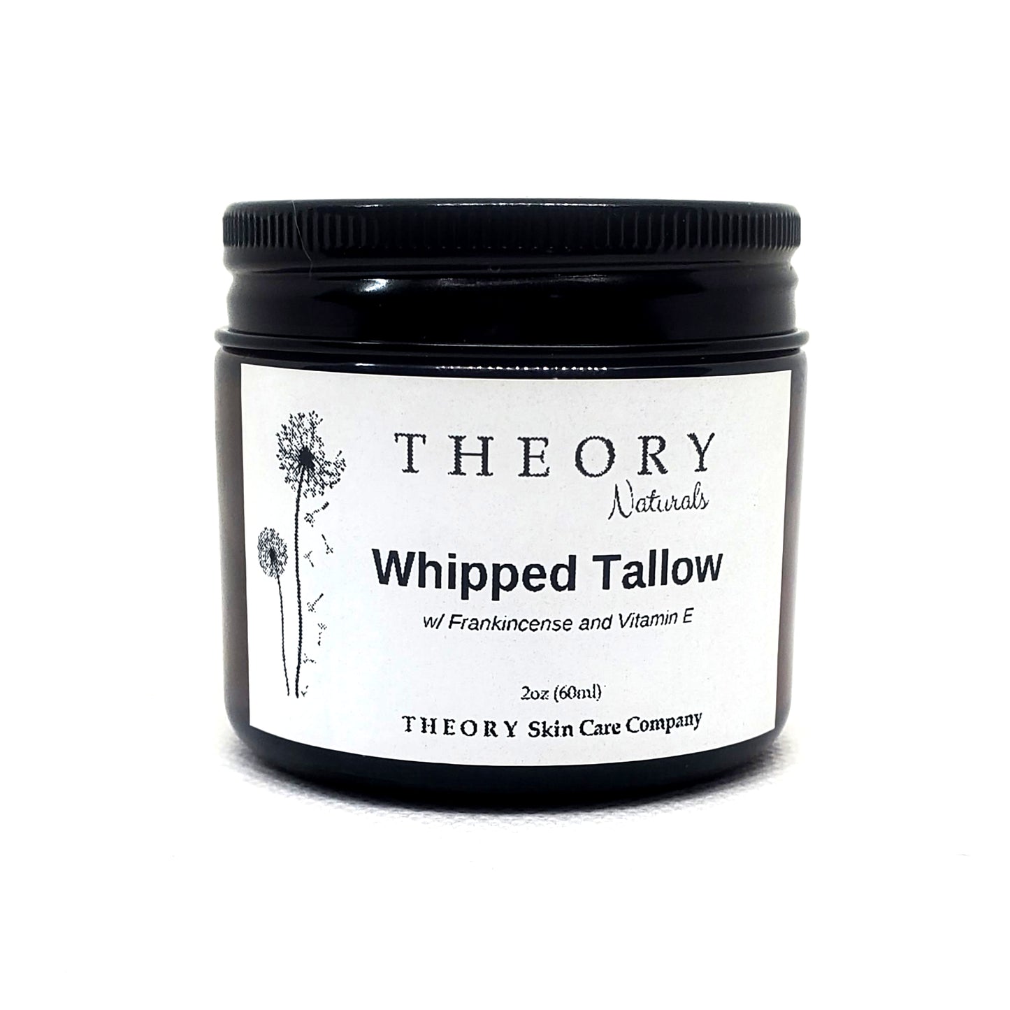 PURE Grass Fed SEMI-Whipped Tallow | Avacado Oil | Vitamin E | Frankincense Oil | 2oz jar