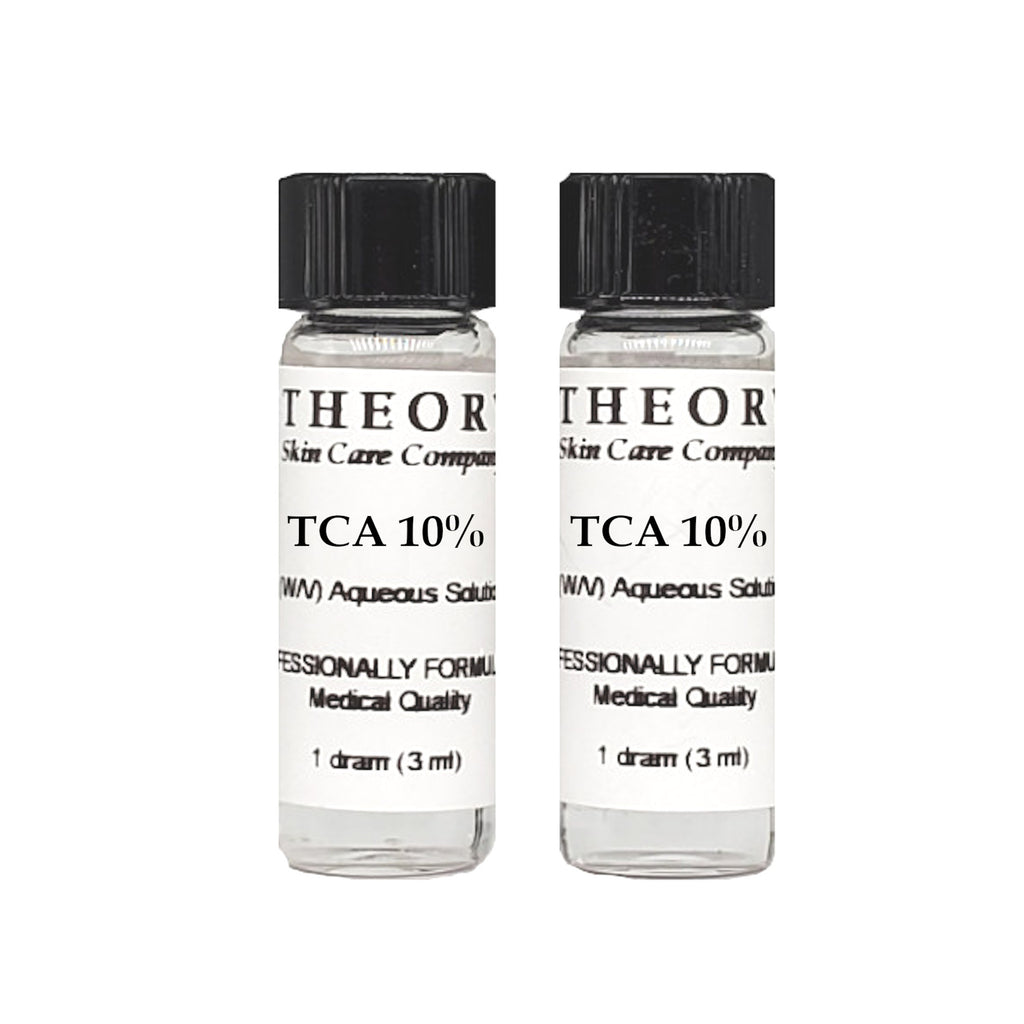 TCA, Trichloroacetic Acid, 10%, 2-1 Dram Vials Peel Solution