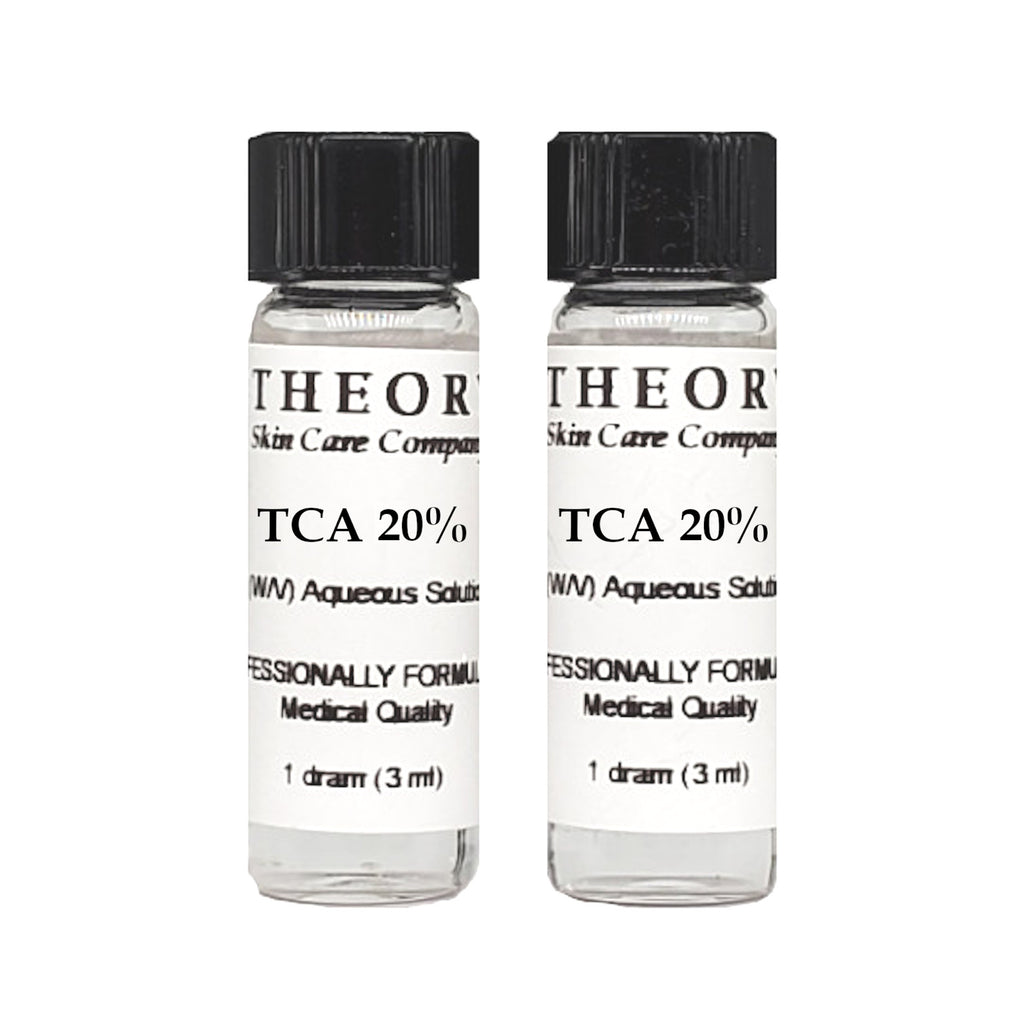 TCA, Trichloroacetic Acid, 20%, 2-1 Dram Vials Peel Solution