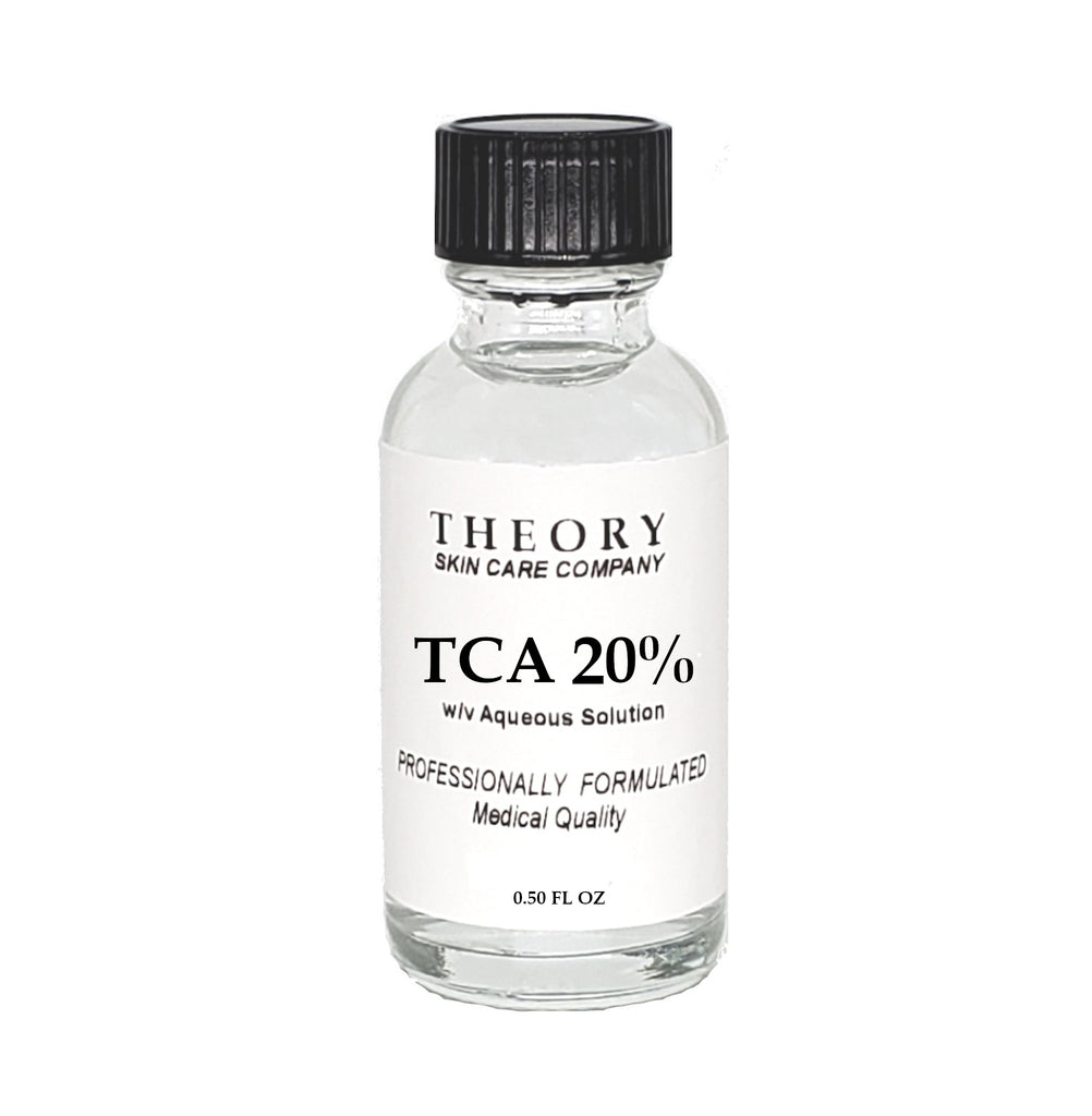 TCA, Trichloroacetic Acid, 20%, .50 oz (Half Oz) / 15ml TCA Solution