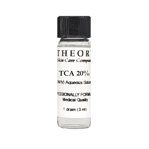 TCA, Trichloroacetic Acid, 20%, 1 Dram Vial Peel Solution
