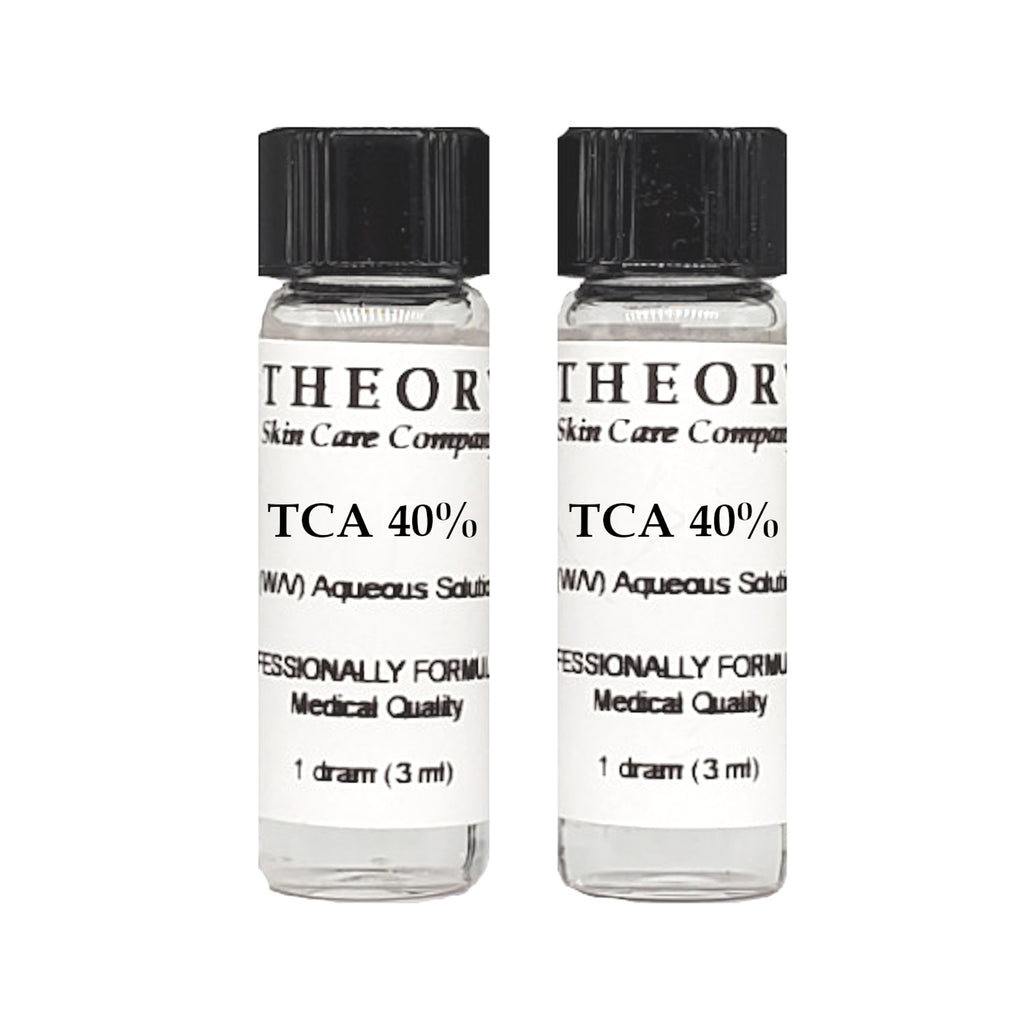 TCA, Trichloroacetic Acid, 40%, 2-1 Dram Vials Peel Solution