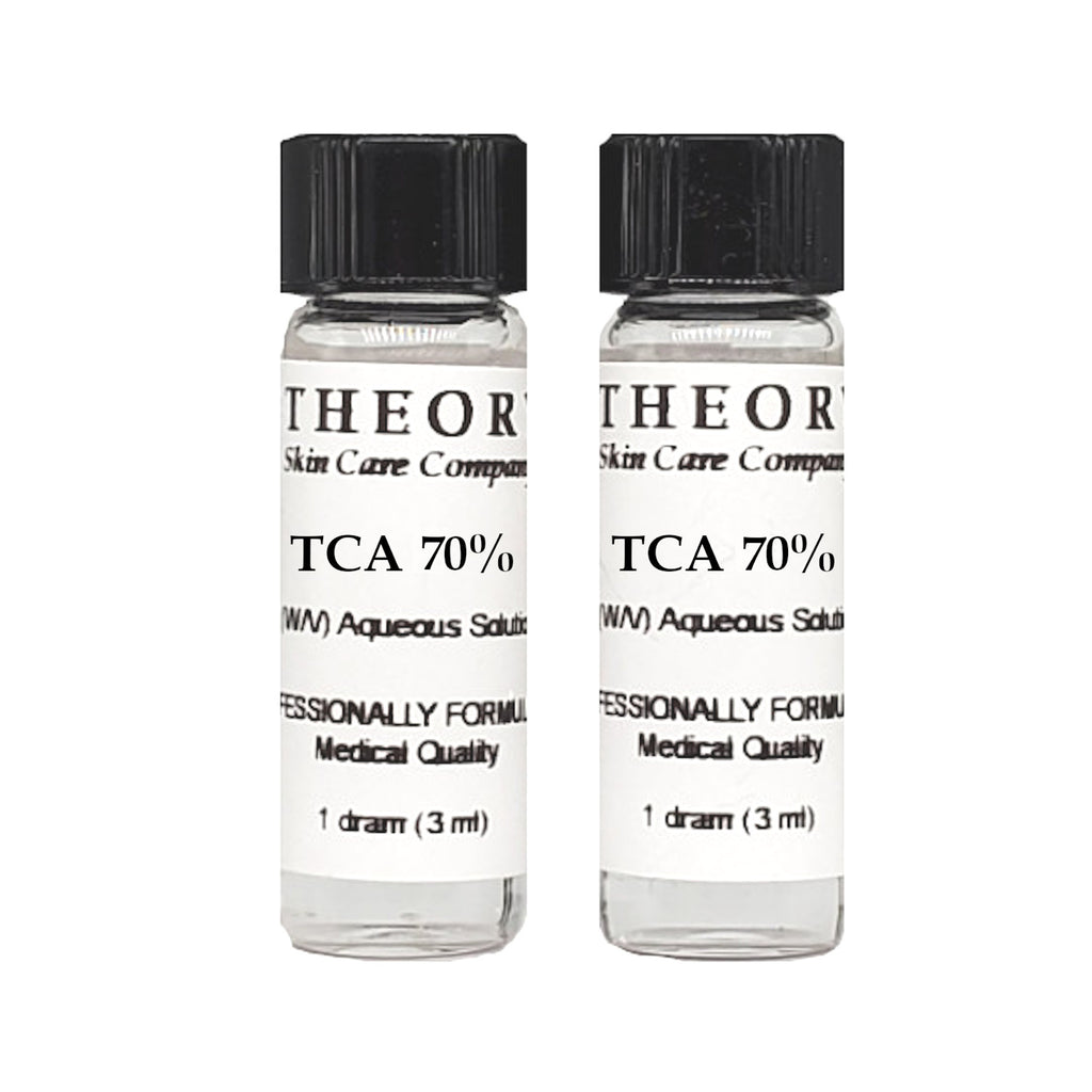 TCA, Trichloroacetic Acid, 70%, 2-1 Dram Vials Peel Solution