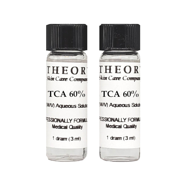 TCA, Trichloroacetic Acid, 60%, 2-1 Dram Vials Peel Solution