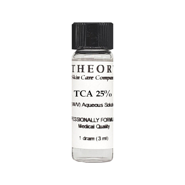 TCA, Trichloroacetic Acid, 25%, 1 Dram Vial Peel Solution